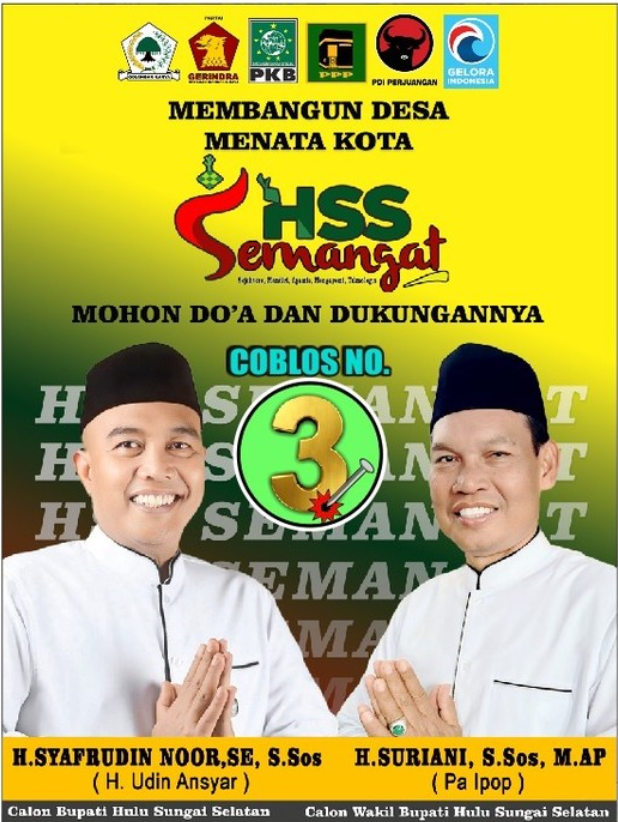 Gambar H.Syafrudin Noor,SE, S.Sos & H.Suriani, S.Sos, M.AP